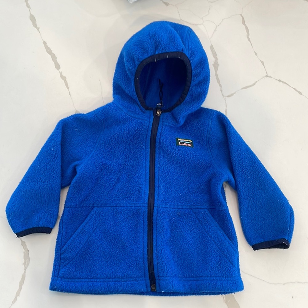 LL BEAN FLEECE FULL ZIP
